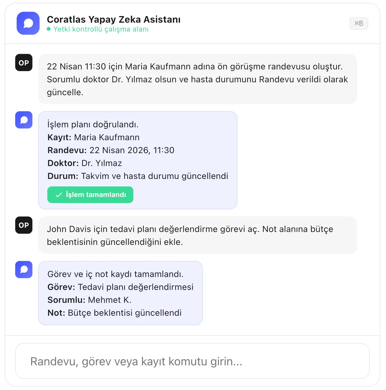 Yapay Zeka Asistanı modül illüstrasyonu