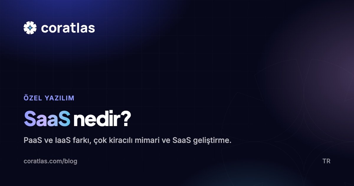 SaaS nedir rehberi kapak görseli